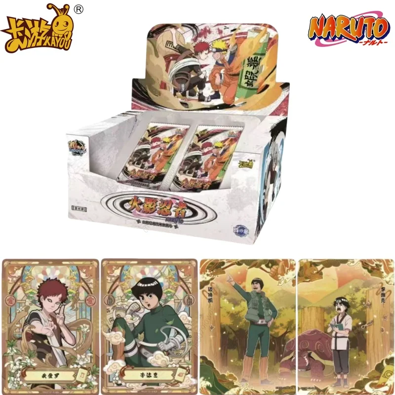 KAYOU Официальная новая карта NARUTO, глава 7 массива, анимационная колода персонажей SE SP AR BP Gaara Sasuke, игрушка в подарок