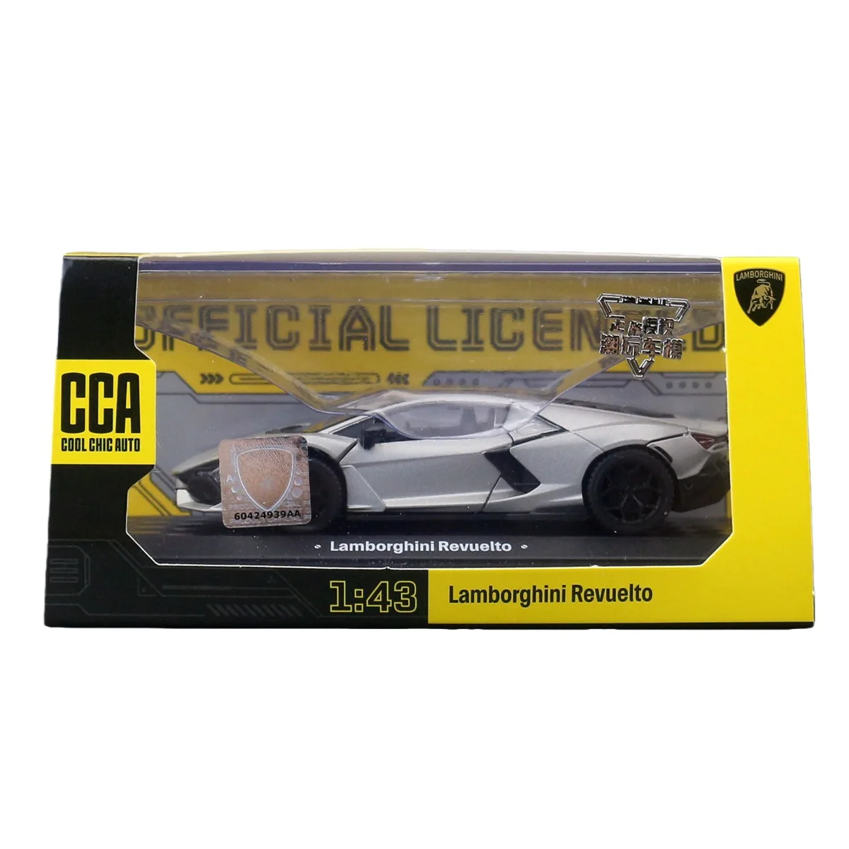 1:43 Lamborghini Revuelto Supercar Alloy Car Diecasts & Toy Vehicles Car Model Miniature Scale Model Car For Children