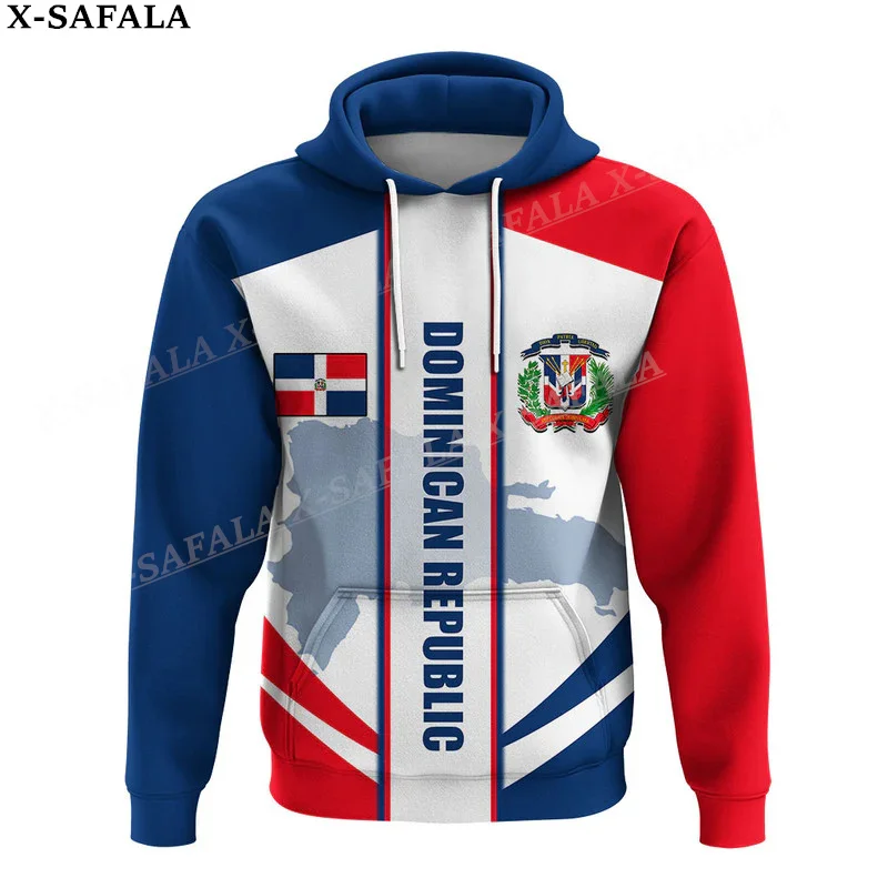 

Dominican Republic Coat Of Arms 3D Print Zipper Hoodie For Men Pullover Sweatshirt Hooded Jersey Tracksuit Outwear Coat Casual-1