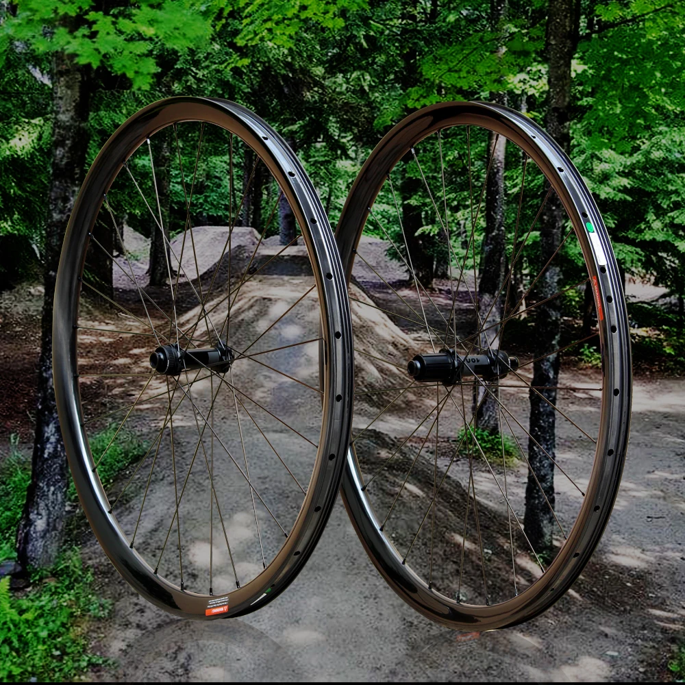 

DT 180S Hubs MTB Wheelset 29 Carbon XC / AM Tubeless 29er MTB Wheels UCI Approved Thru Axle Boost Mountain Bike Whleels 29"