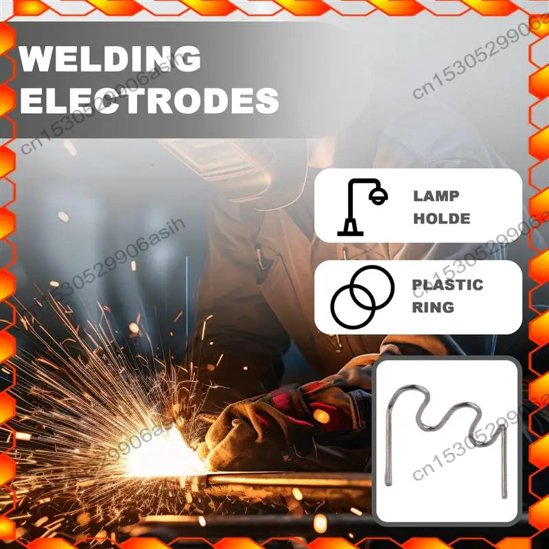 -AT52 600 Pieces Hot Staples Welding Rods Bumper Repair Welding Wire For Repair Machine Car Bumpers Dashboards Lamp Holders