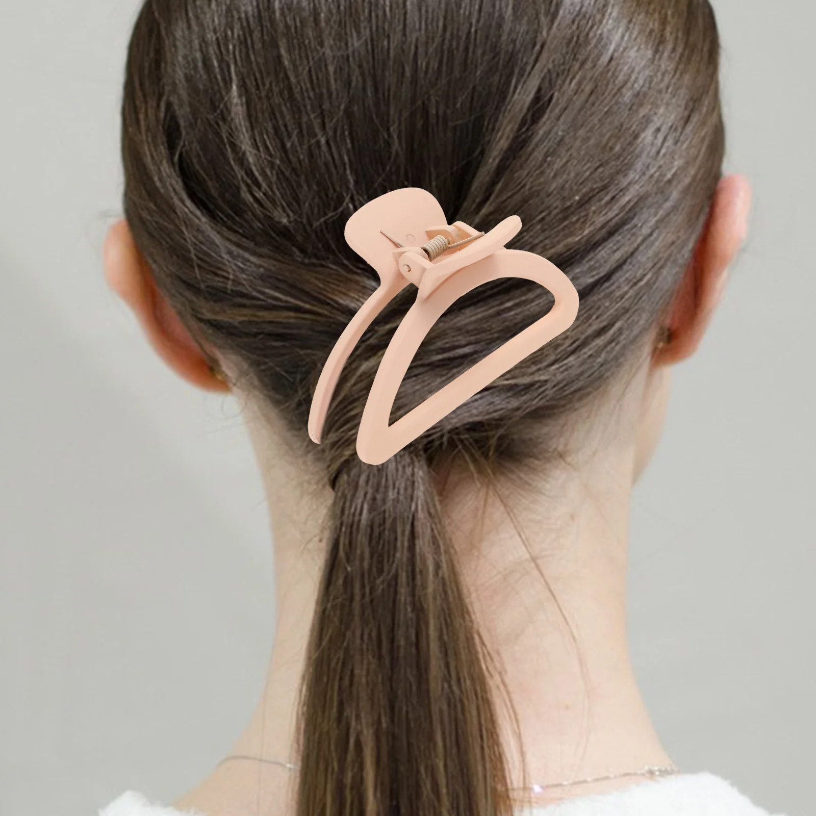 

2Pcs Large Claw Clip for Women Easy Use Hair Claw Clips Secure Hold for Washing Face Cleaning Exercising Wedding Christmas Hair