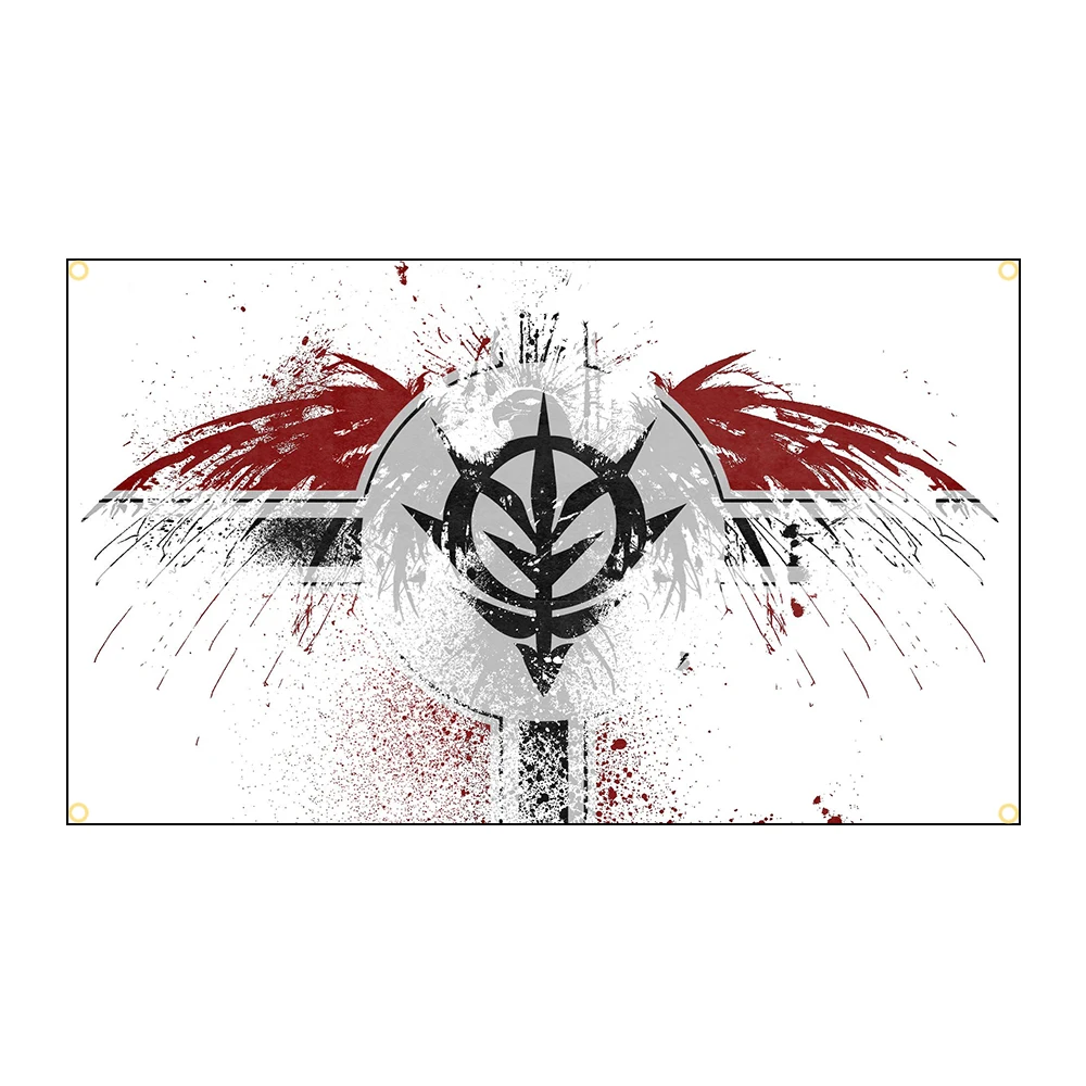 FLAGLAND 90x150cm UP Mobile Suit Gundam Zeon Flag