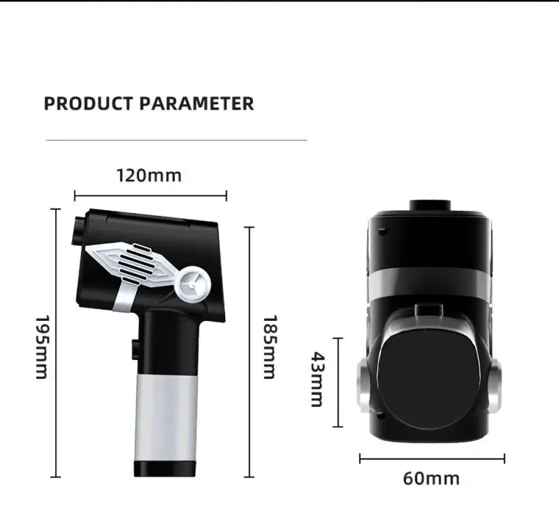 Cordless Air Duster Blower For Computer Multi-Use Portable Compressed Air Cans,Electric Air Duster Cleaner PC Laptop Keyboard