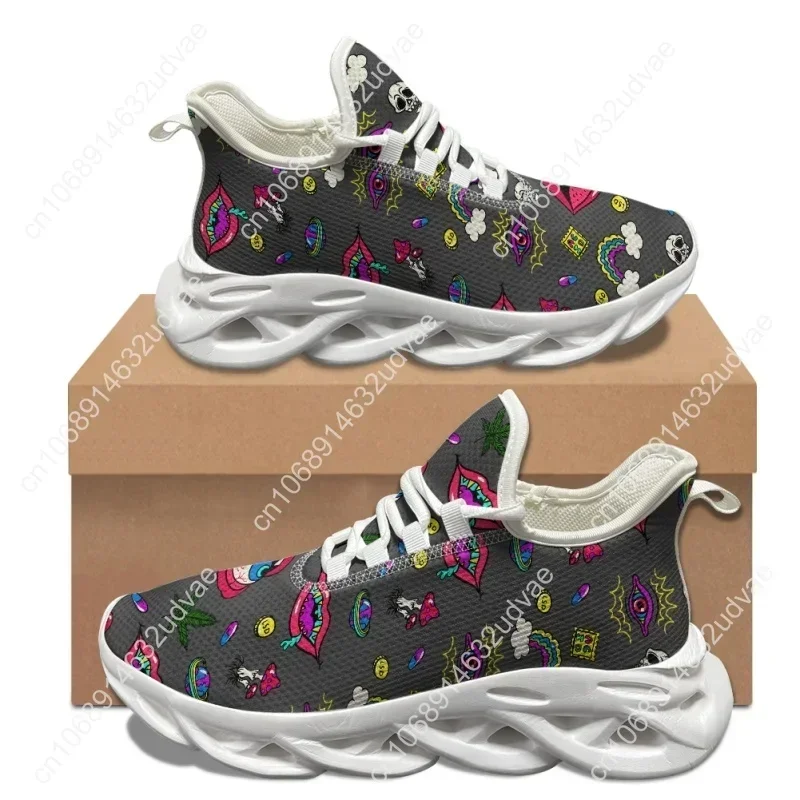 Custom Made Subliminal Print New Women Men Sports Shoes Sneakers