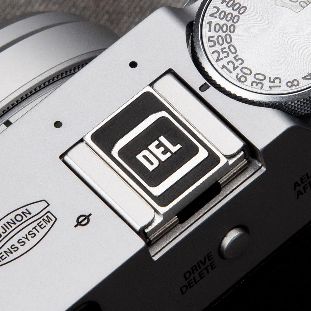 For Nikon ZF Fuji X100VI XM5 XT5 XE4 XT30III Sony A7M4 A7C2 Leica Camera Metal Hot Shoe Cover Shutter Button Soft Release Button - Image 2