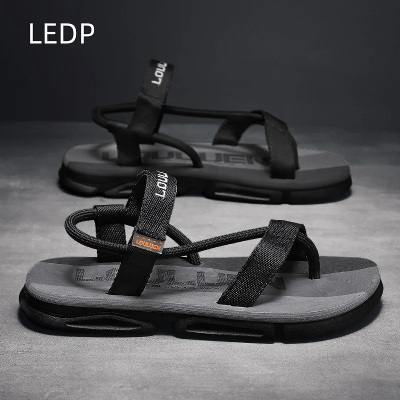 Men\'s Sandals Flip-Flops Casual Outdoor Waterproof Comfort Trend Versatile Breathable Wear-resistant Flat Shoes Summer Main