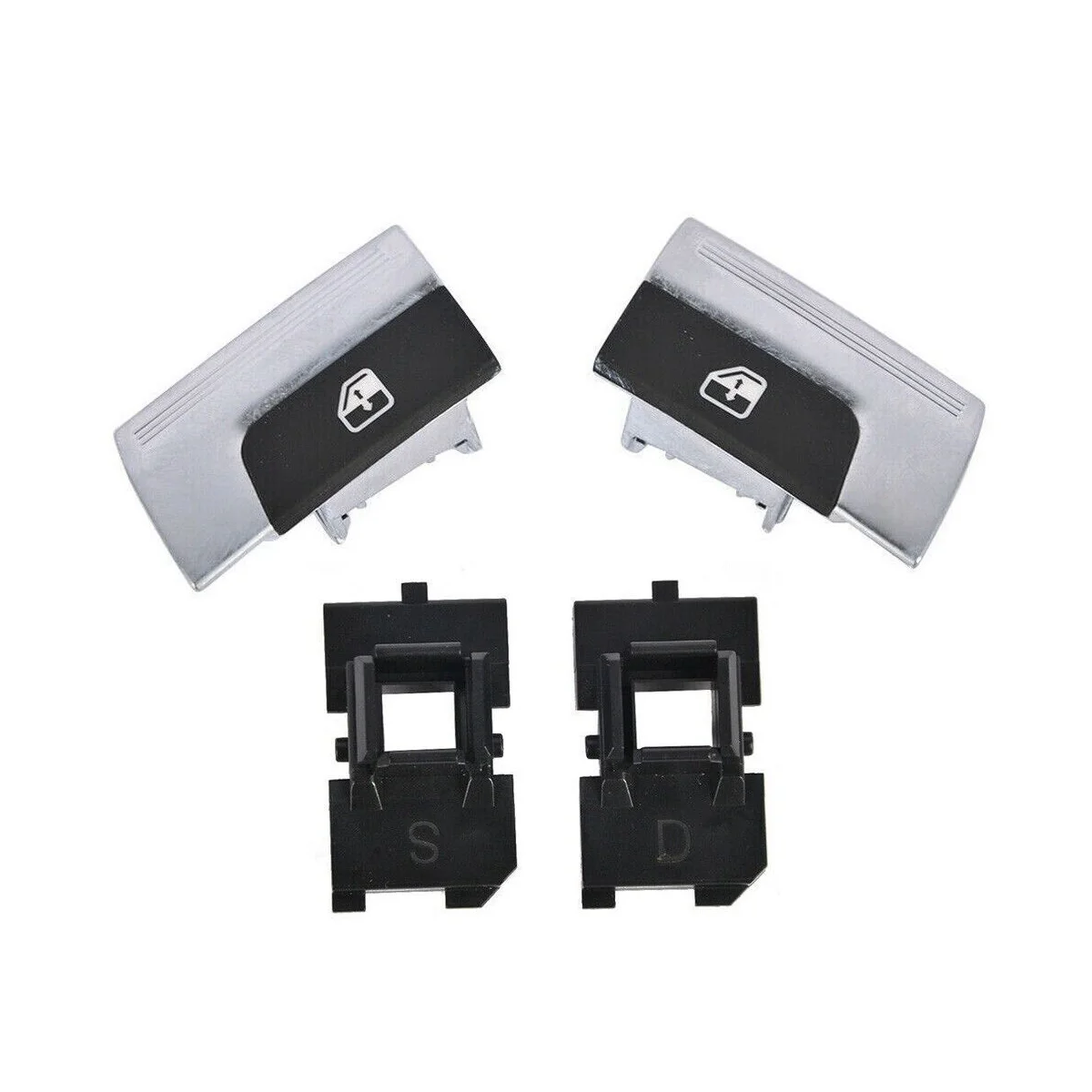 

Car Right&Left Power Switch Plastic Button Glasses Switch for 458 247885
