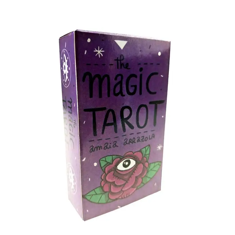 Tarocchi Classic Original Fortune Telling Game tarocchi portatili con significato su di loro libro dei tarocchi per Insight spirituali