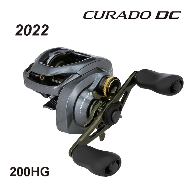 

CASTING Reel 2022 CURADO DC 200HG 200XG 201XG Left hand Electronic Brake System Seawater-proof Winding Drum Fishing wheel