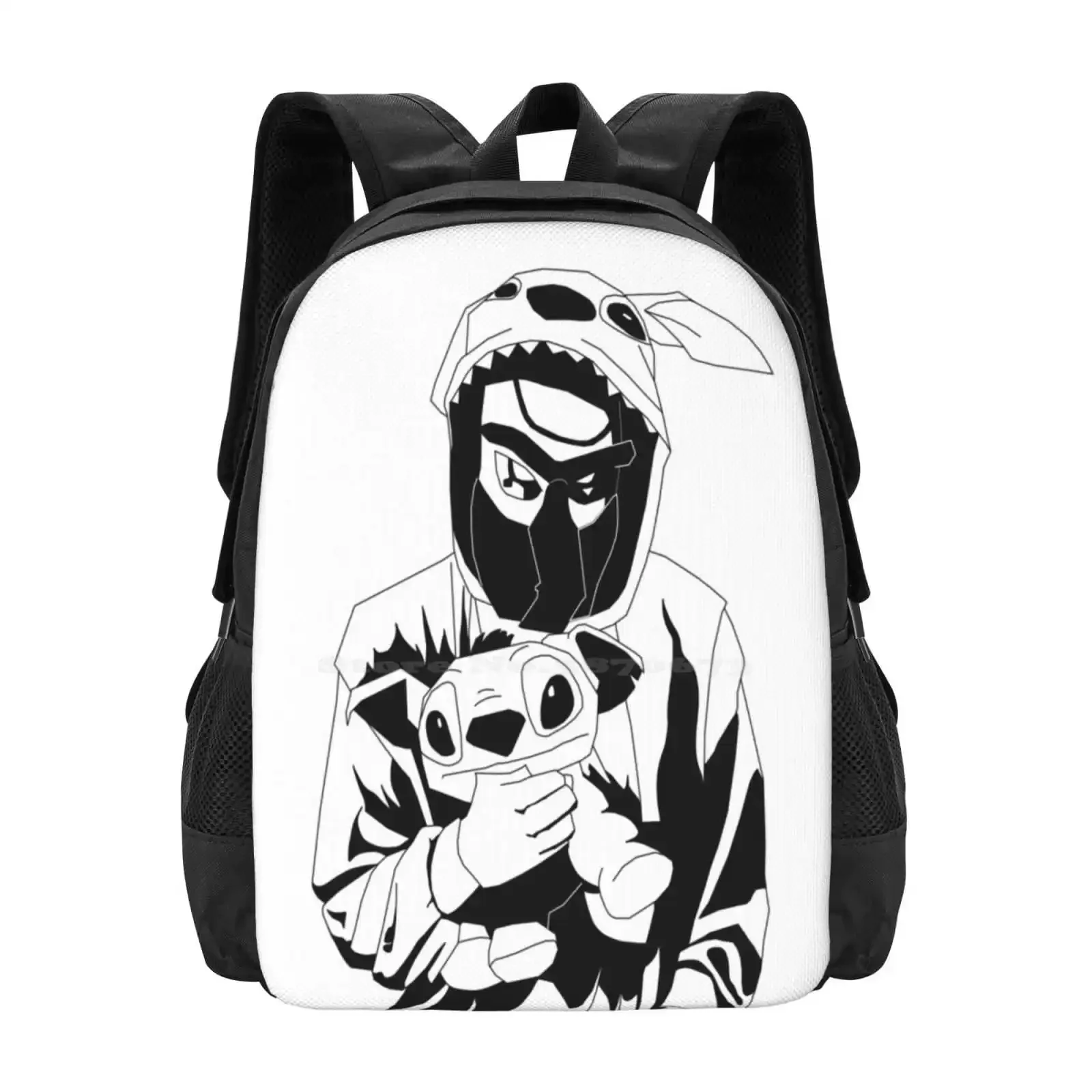 

Noct Icon School Bags Travel Laptop Backpack Pup Play Kink Art Pupplay