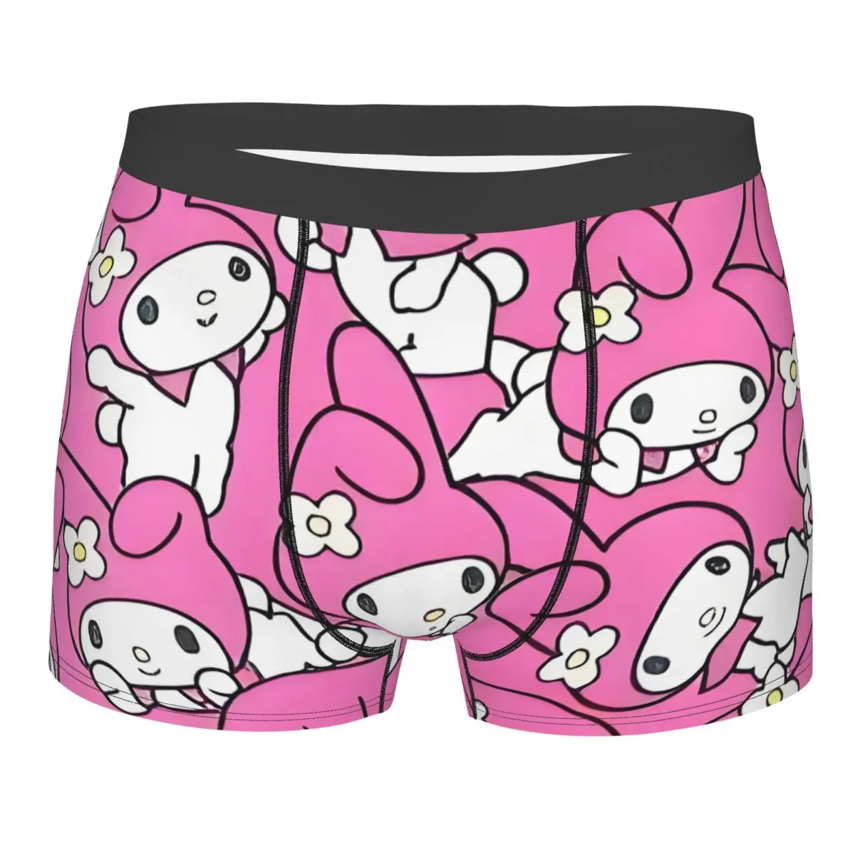 

Мужское крутое нижнее белье с изображением мелодии на заказ, трусы-боксеры, дышащие шорты, трусы, трусы