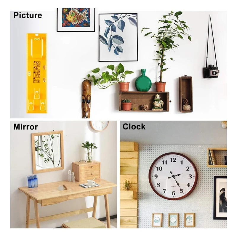 Picture Hanging Tool Kit Replacement Accessories With Level Easy Frame Picture Hanger Wall Hanging Kit