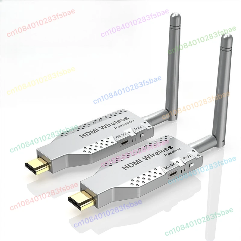 

Для камеры, ноутбука, ПК к ТВ-проектору, 4K, беспроводной HDMI, аудио-видео передатчик и приемник, комплект 1080p, 50 м, адаптер HDMI-удлинителя