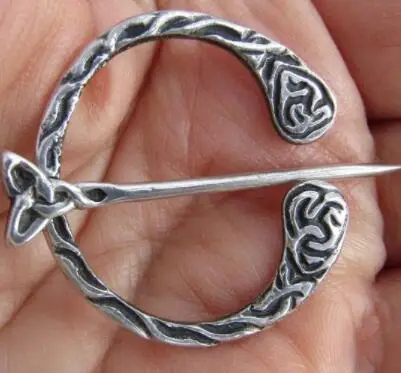 10pcs Early Celtic Scottish Penannular Cloak Kilt Pin