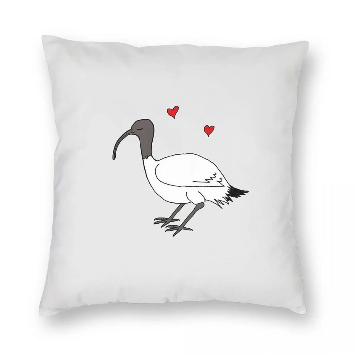 بن الدجاج إيبيس الحب المخدة البوليستر الكتان المخملية نمط البريدي كسوة وسائد للزينة غطاء وسادة المنزل 18"