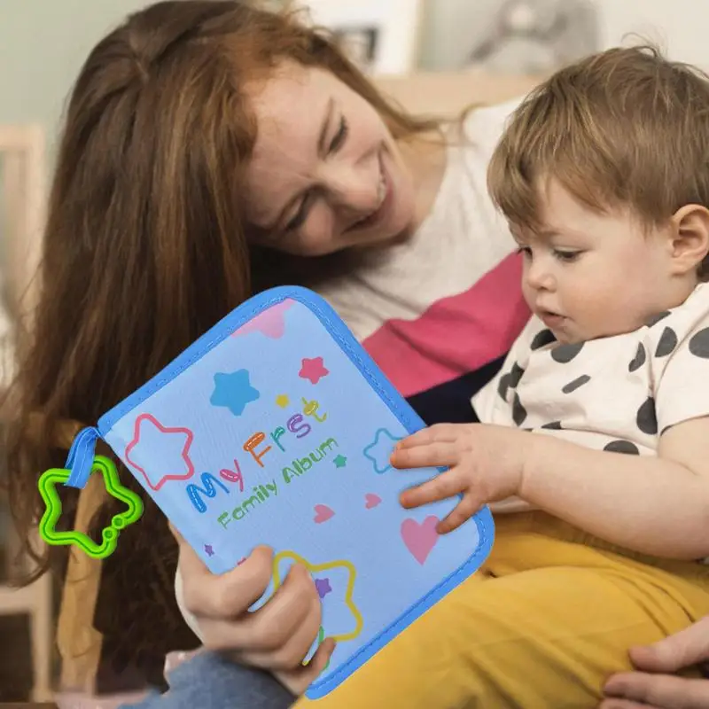 

Baby Photo Albums Baby Book Photo Album Soft Cloth Memory Keepsake Scrapbook For Toddler Kids Girls Boys To Record Childhood