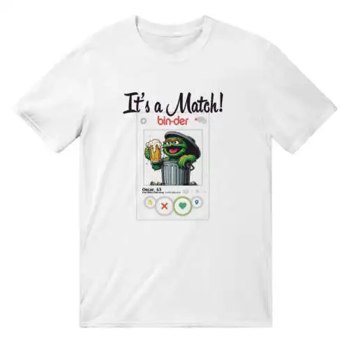 It's A Match Oscar The Grouch T-Shirt