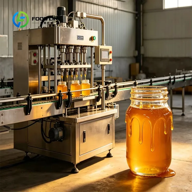 Custom China New Automatic Honey Production Line 40 Hive Multi-Frame Processor Gear Refining System Gear for Liquid Chemical