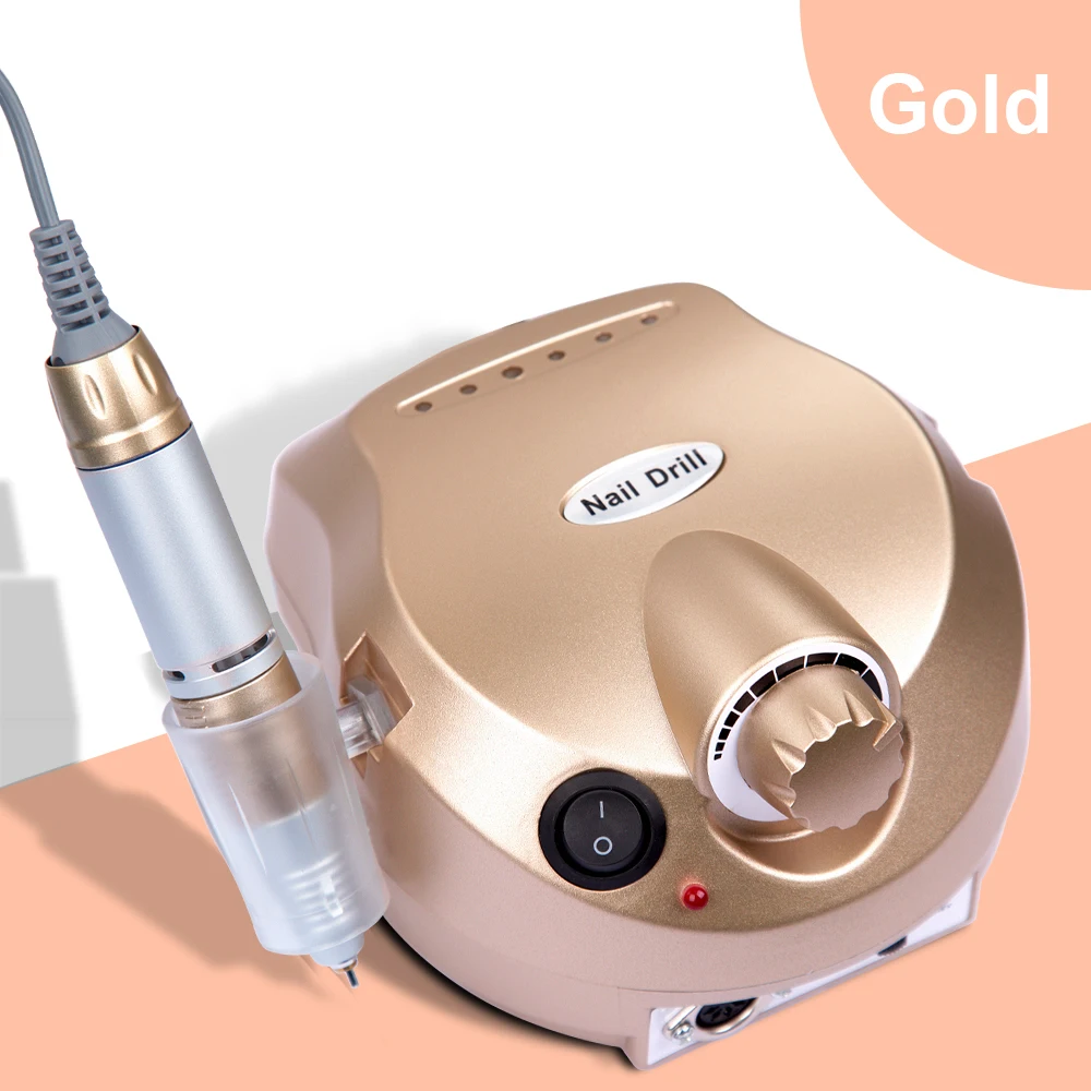 Professionele Nagel Boormachine Elektrische Manicure Voor Polijsten Cuticula Dead Skin Verwijderen Polijstmachine Nail Apparatuur Gereedschappen