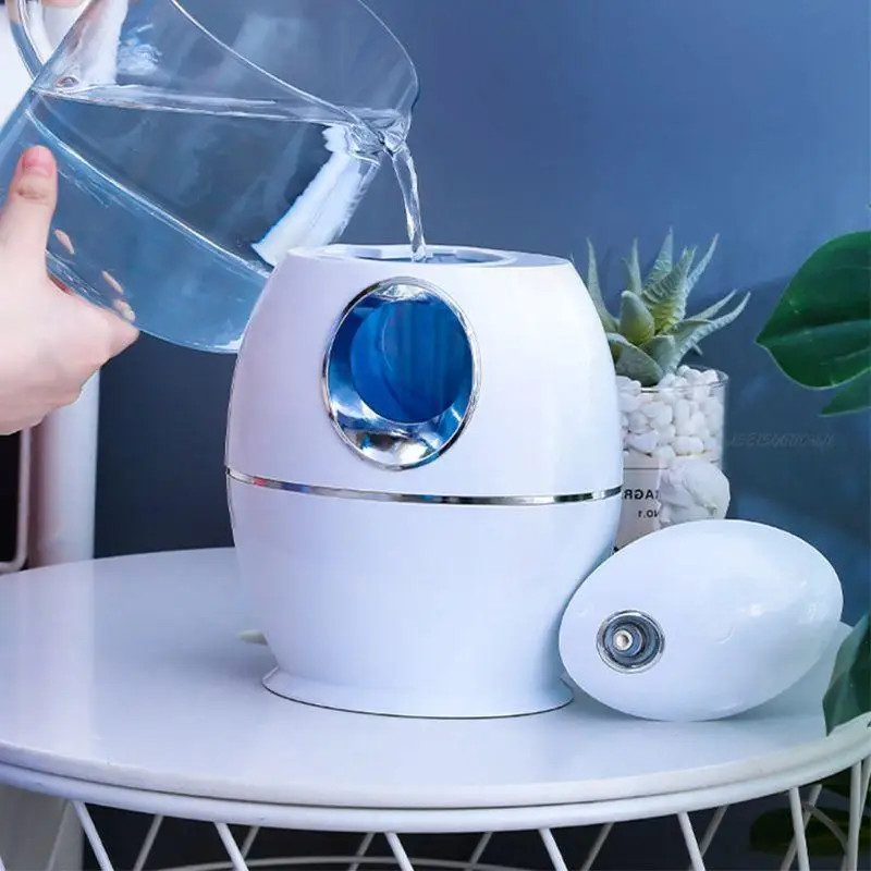 27rb 800ml هواء الترطيب المرطب الكهربائي الناشر الناشر الضباب 2 أوضاع النمو النشط للزيت الأساسي مع 7 LED ضوء لمكتب السيارة