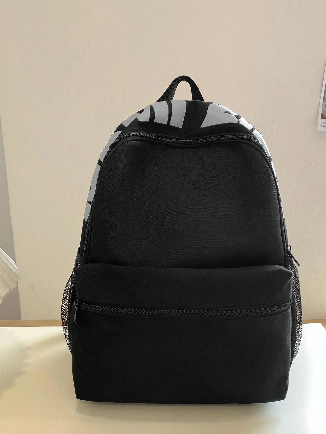 Large Capacity Backpack, Multi Pockets, Zipper Design, Solid Color Classic Big Backpack, School Backpack , Back To School sg25043005075482540