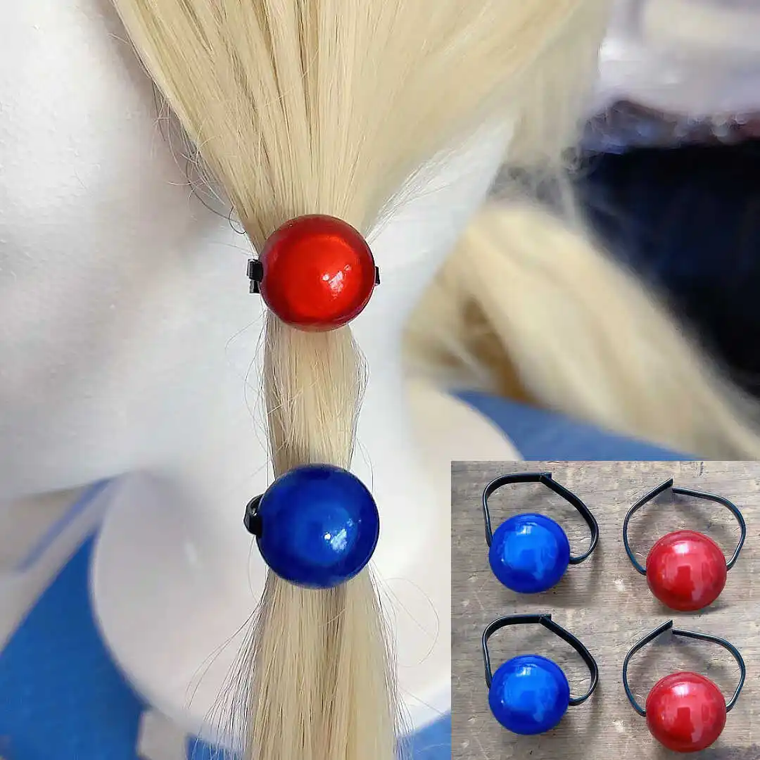 

2 Pairs Anime Maomao Hair Pin Hairpin Hair Hoop Cosplay Prop Acessories Handmade Cute 2cm