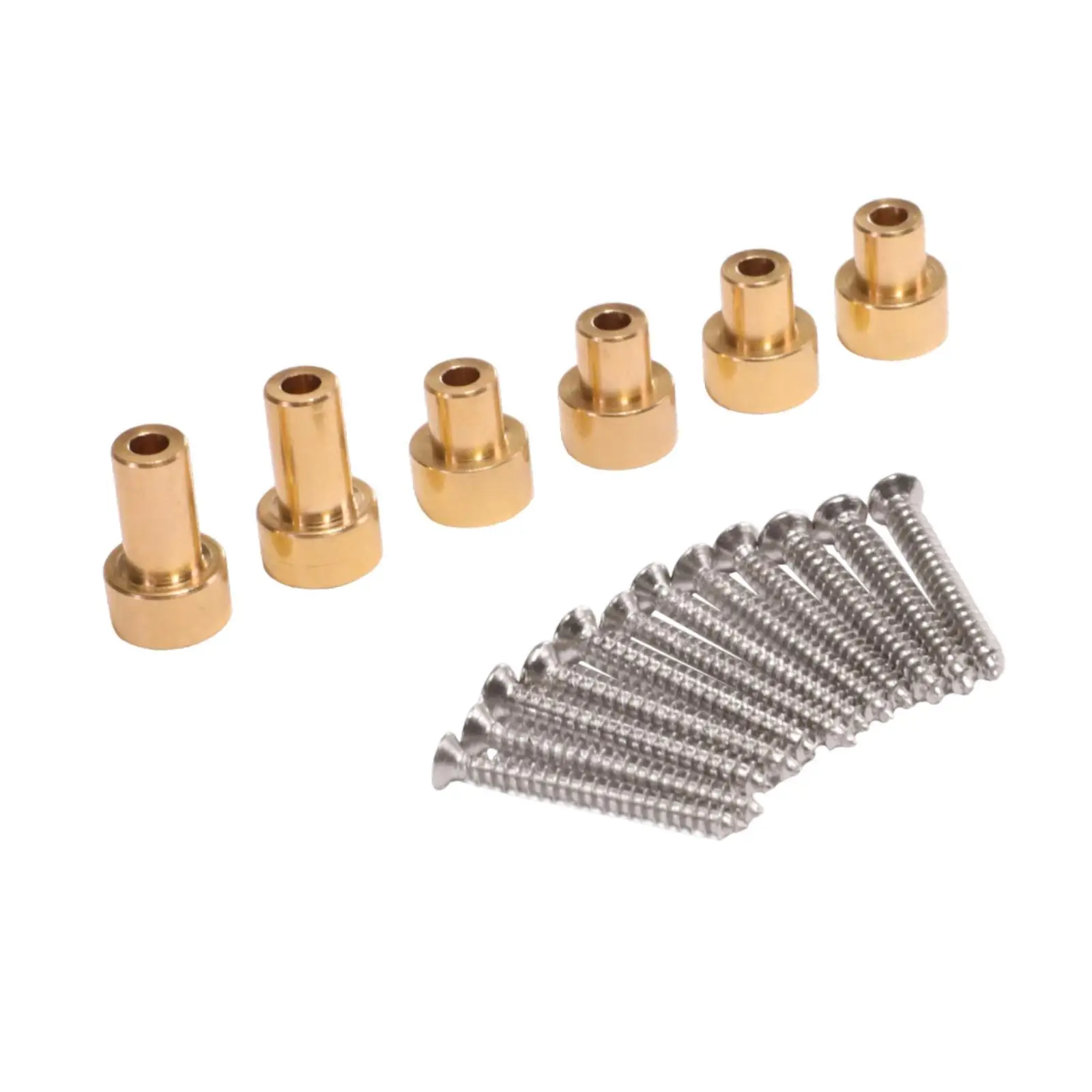 6x RC Car Shell Heightening Column with Screw Spare Parts for LC79 1:12 Car