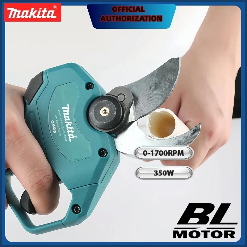 ماكيتا مقص حديقة كهربائي لاسلكي بدون فرش مقصات تشذيب كهربائية أداة حديقة فرع القاطع أدوات كهربائية