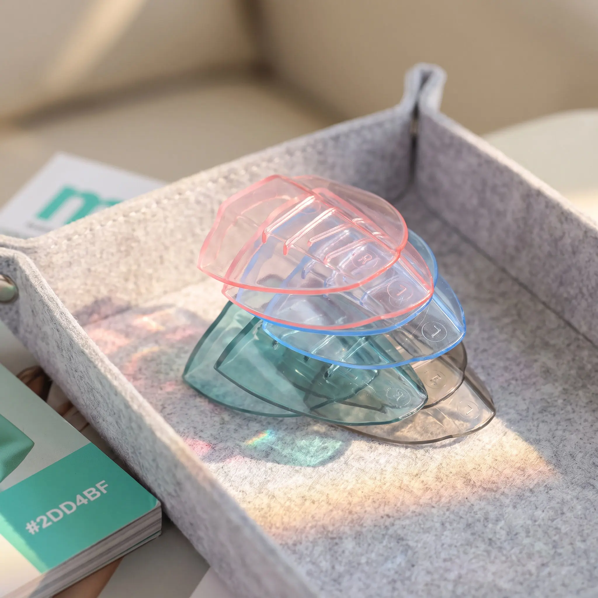 4Pairs Eyeglasses Side Shields Tpu Reusable Safety Protection for Eyes Anti-Splash Anti-Scratch Glasses Side Shield