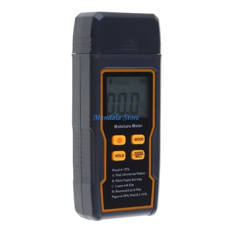 U2JC Pin-Type Humidity Detector Digital Water Leak Tester Moisture Meter