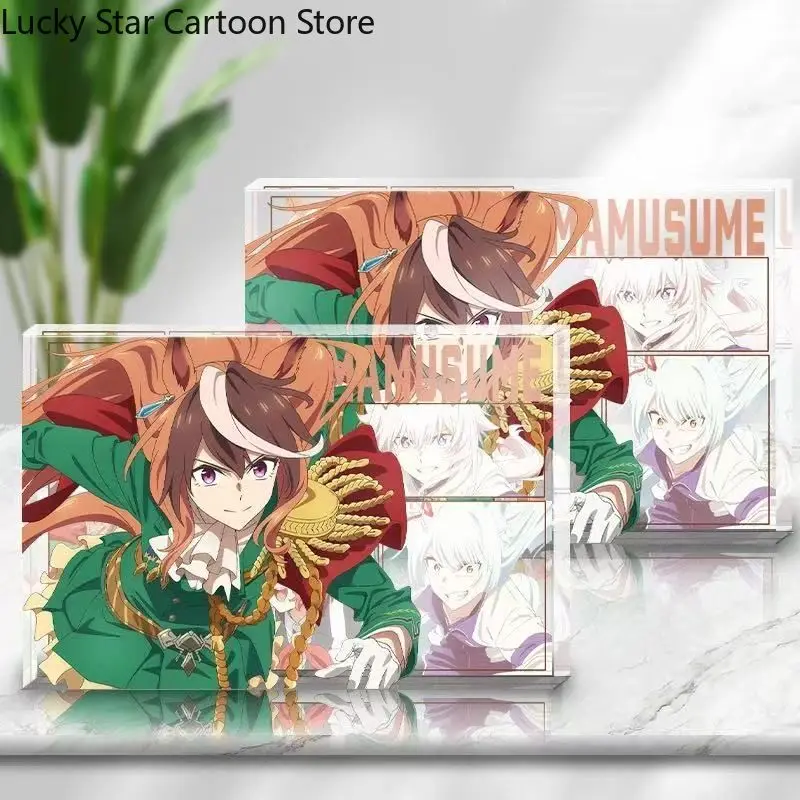 

Pretty Derby Season Oguri Cap Symboli Rudolf Acrylic Standee Desktop Ornament Stand Acrylic Brick Cosplay Anime Gift Halloween