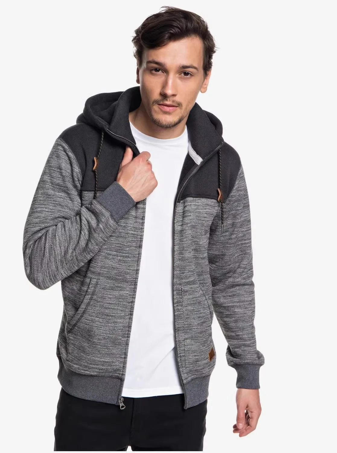 Keller Zip-Up Polar Fleece Hoodie