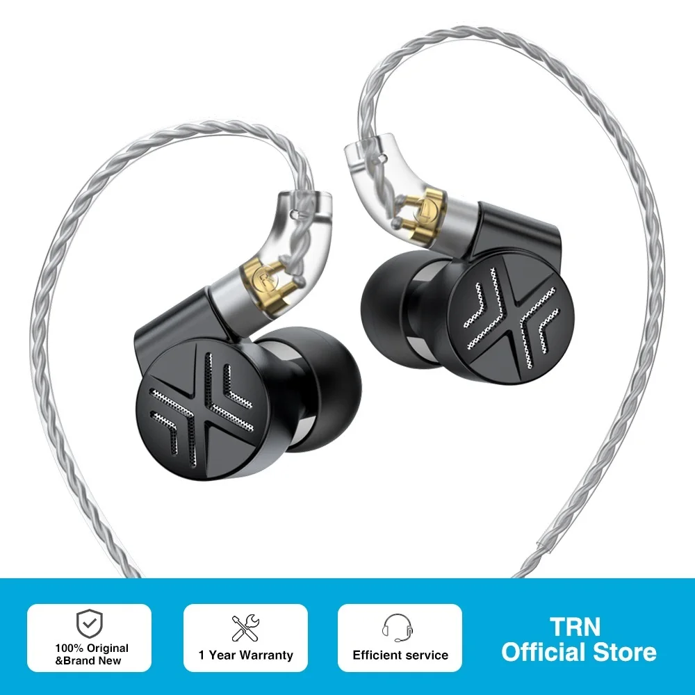 Top TA1 Max Hi-FI 1BA+1DD Knowles Hybrid Beryllium-plated Dynamic In-ear Monitors Earphone HIFI Bass Metal Running For Xiaomi