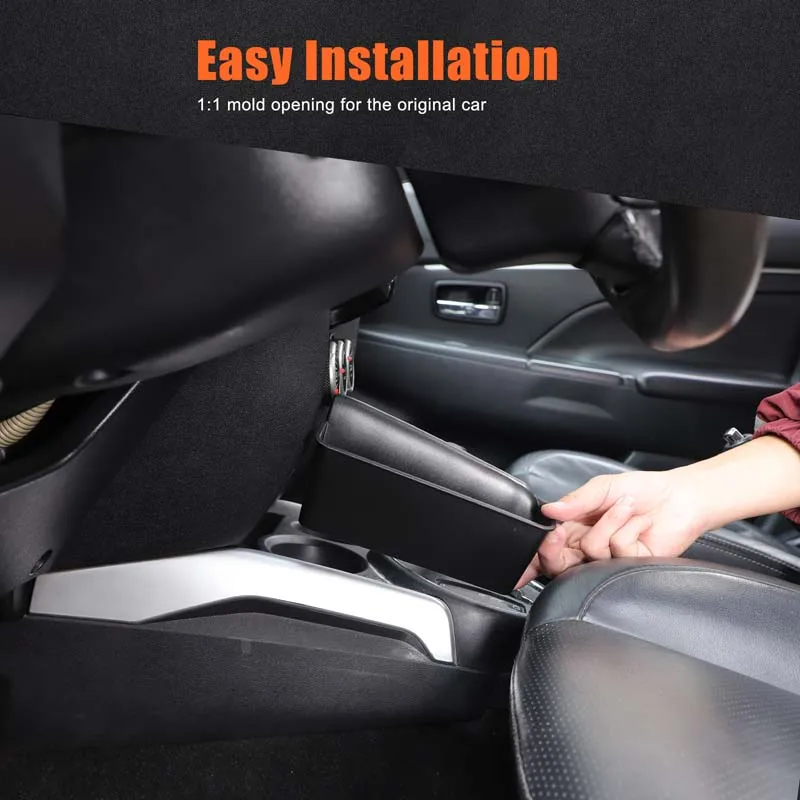 

metyoucar For Mitsubishi Asx 11-18 ABS Car Gear Shift Side Storage Box Stowing Tidying Organizer Container Case Car Accessories