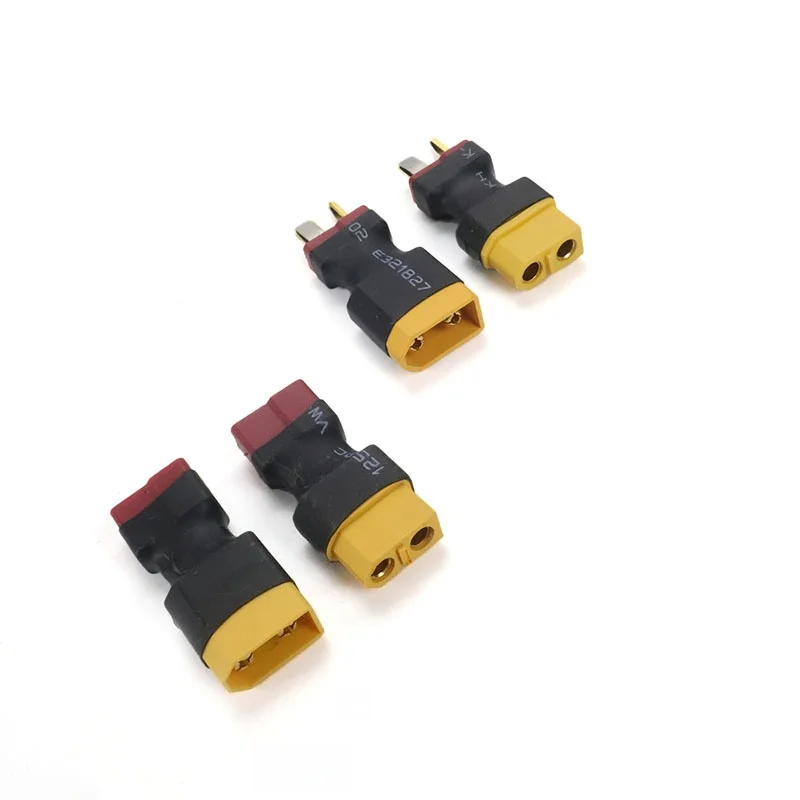 XT60-Stecker auf Dean T-Stecker / T-Buchse auf XT60-Buchse Adapter für RC-Helikopter Quadcopter LiPo-Akku Steckverbinder
