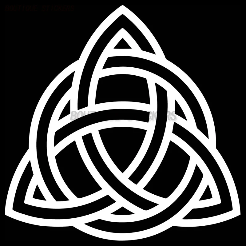 Triquetra Symbol Vinyl Sticker Decal Celtic Knot Pagan