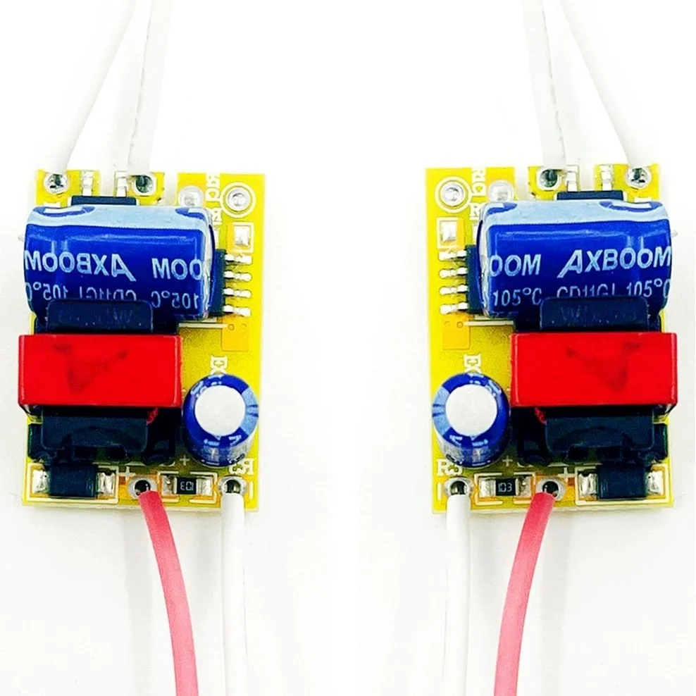 1-18W LED Lamp Driver Light Transformer Input AC85-265V Power Supply Adapter 240mA-260mA Current for LED Spot light Bulb Chip