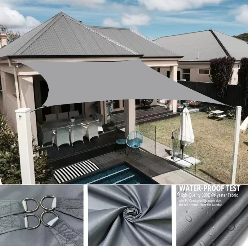 Wasserdichte Sonnenschutz-Abdeckung, Schutzplane für Camping, Große Outdoor-Regen- und Schneedecke für Garten und Terrasse – Detail 7