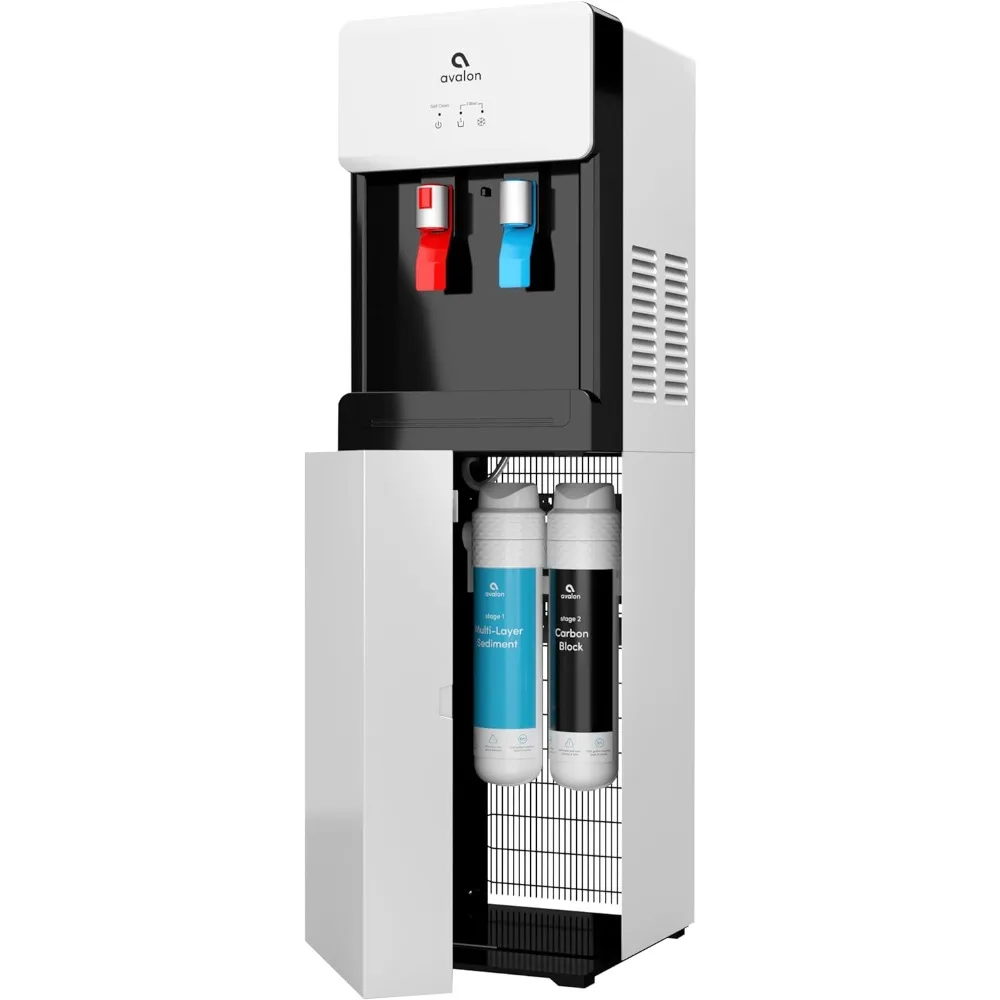 Zelfreinigende Touchless Flessenloze Koeler Dispenser-Warm En Koud Water Kind Veiligheidsslot, Ul, Wit