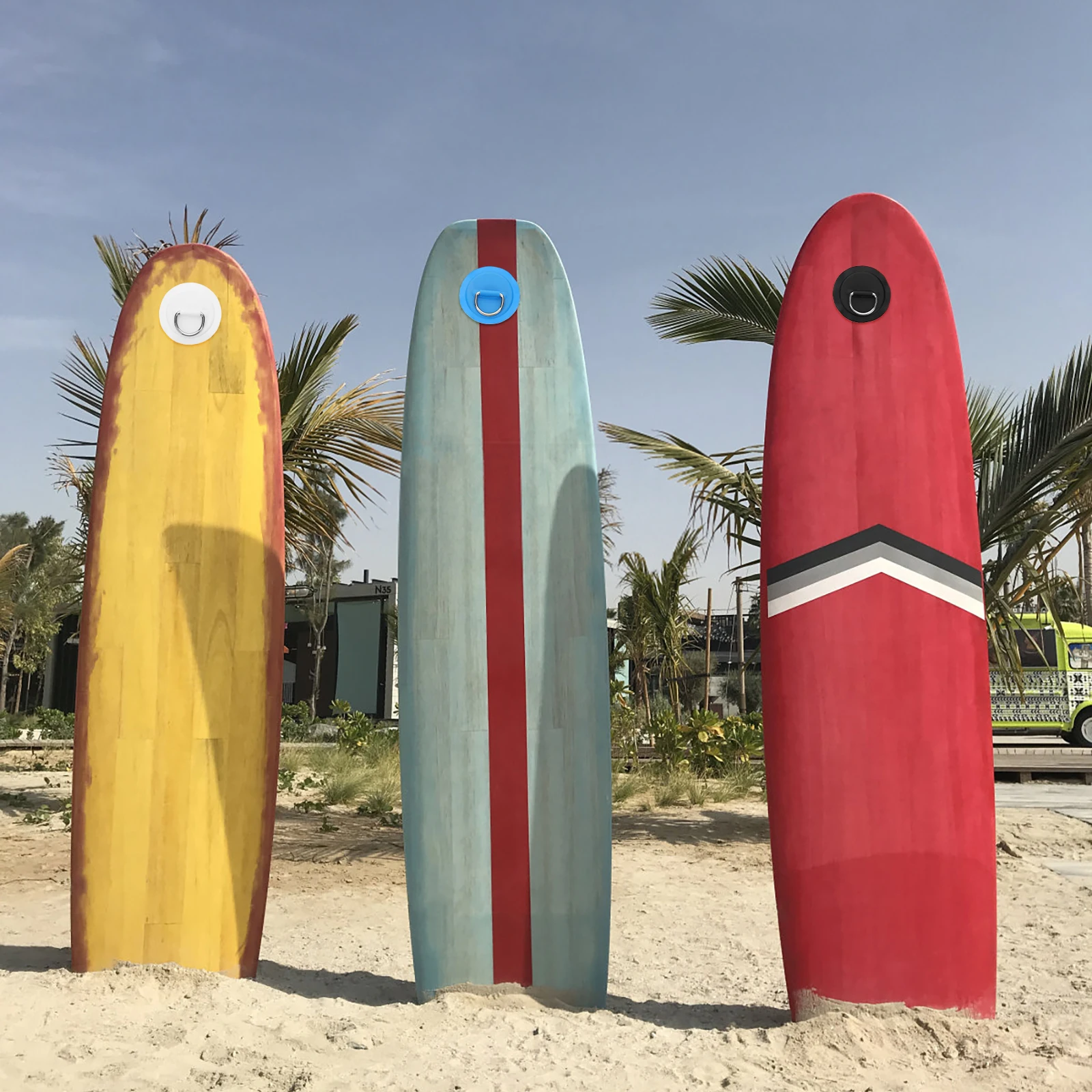 

3Pcs D Shaped Buckle for Kayak Boat Rope Fixing Strong Adhesive Patch Replacement Parts Multifunction Cord Buckle for Surf