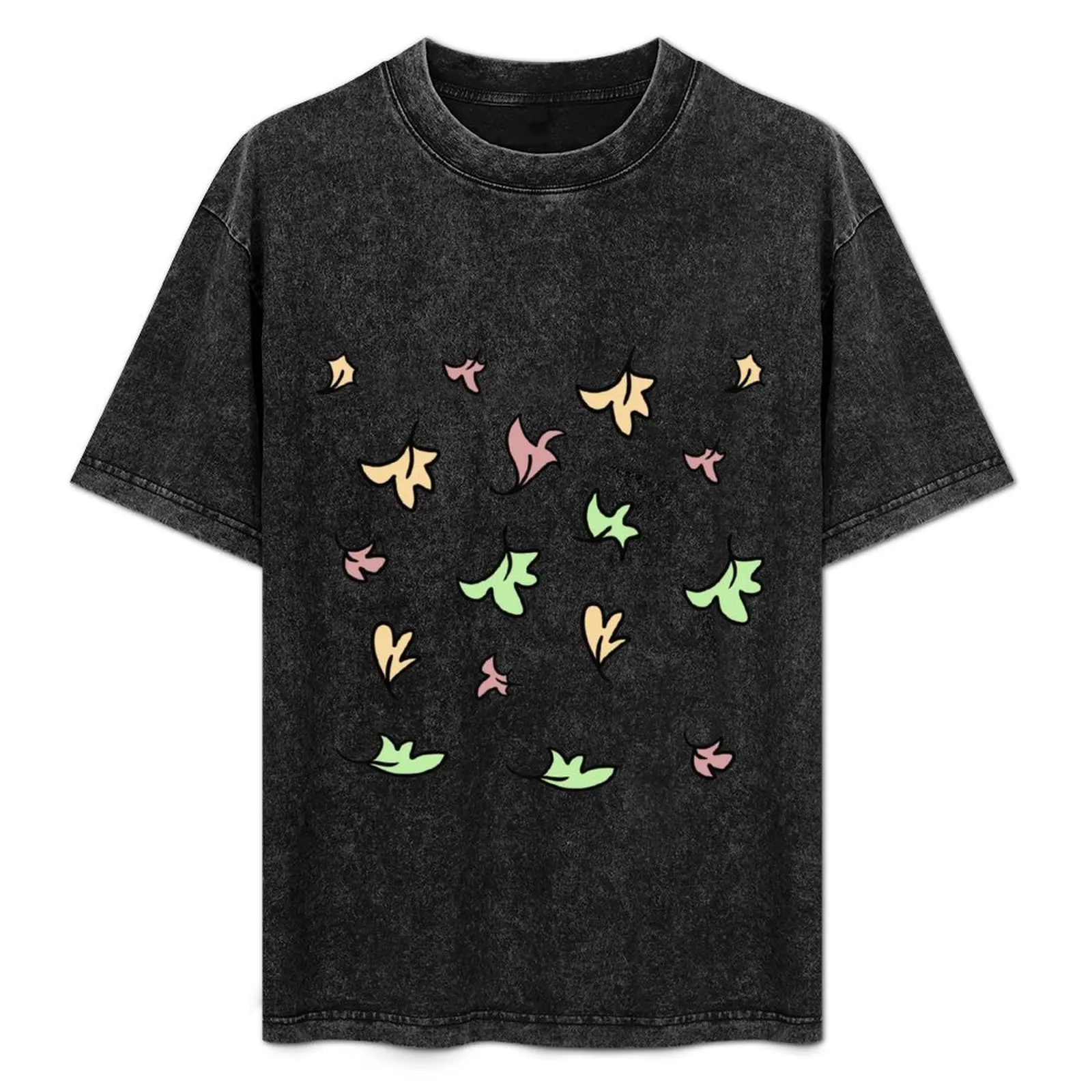 

Heartstopper Leaves T-Shirt Work Short Sleeve Cotton Top