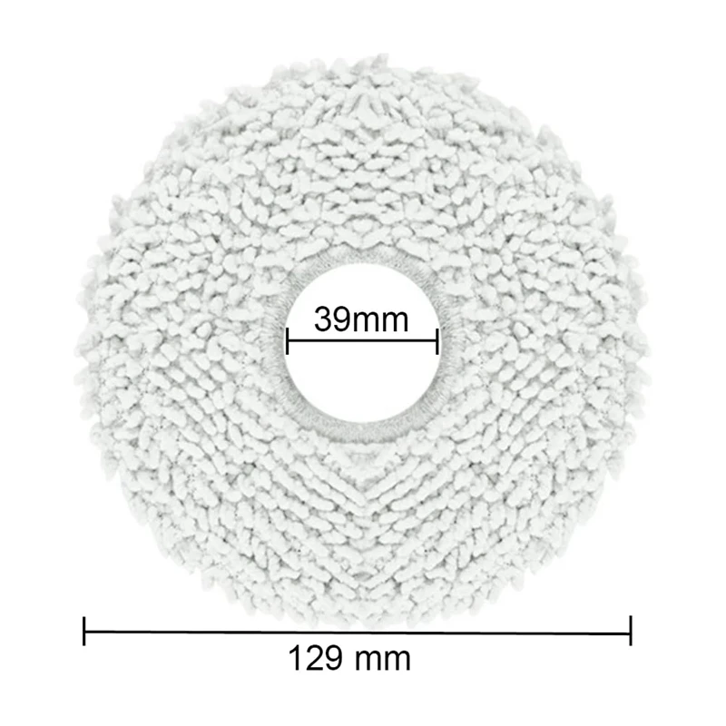 Accessory Set Compatible for Ecovacs Deebot X2 Omni Replacement Parts Main Brush, Side Brushes, Filters, Mops, Dust Bags