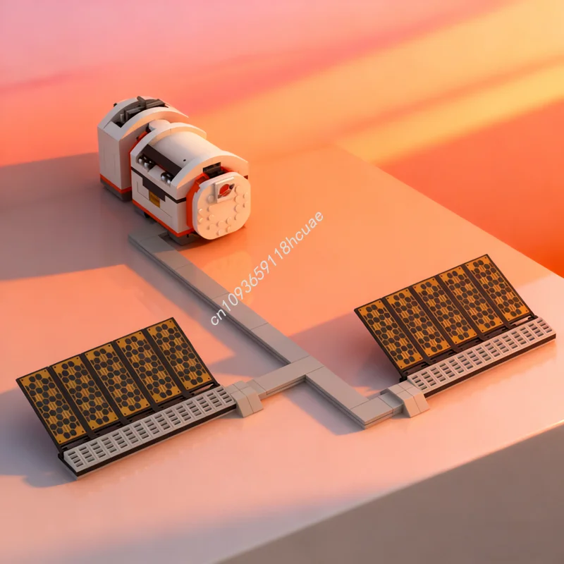 329 pz MOC Exo Base HAM 3 Modulo Cityed Modello di Costruzione Regalo Di Natale Blocchi Giocattolo Assemblare Idea Educazione Mattoni Per Bambini Compleanno