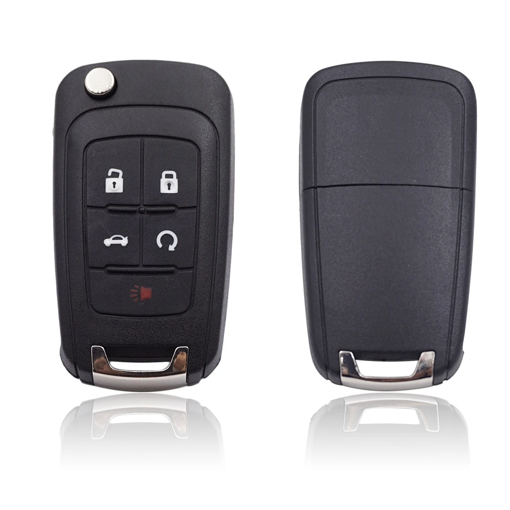 Cocolockey-mando a distancia para Chevrolet, funda de llave inteligente sónica para Chevrolet, Chevy, Cruze, Malibu, Camaro, Aveo, Equinox, Impala