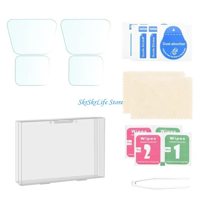 E65E Durable Tempered Glass Lens Covers for Air 3 Glass Film Scratch Proof, Oil Repellents, Hassle Installation