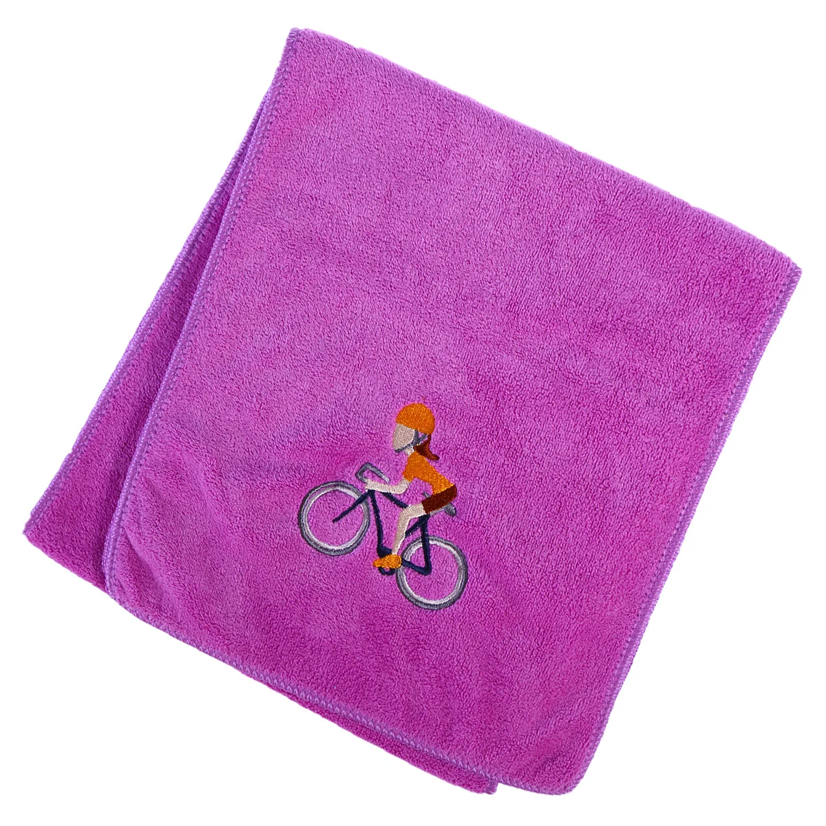 

Sports Towel Premium Polyamide Fiber Purple 25x110cm Quick Dry Breathable Absorbent for Running Yoga Gym Biking Outdoor Travel
