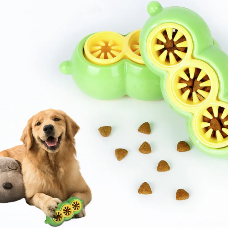 Pea Shaped Dog Treat Dispensin - Dog Treat Puzzle Toy recension och pris