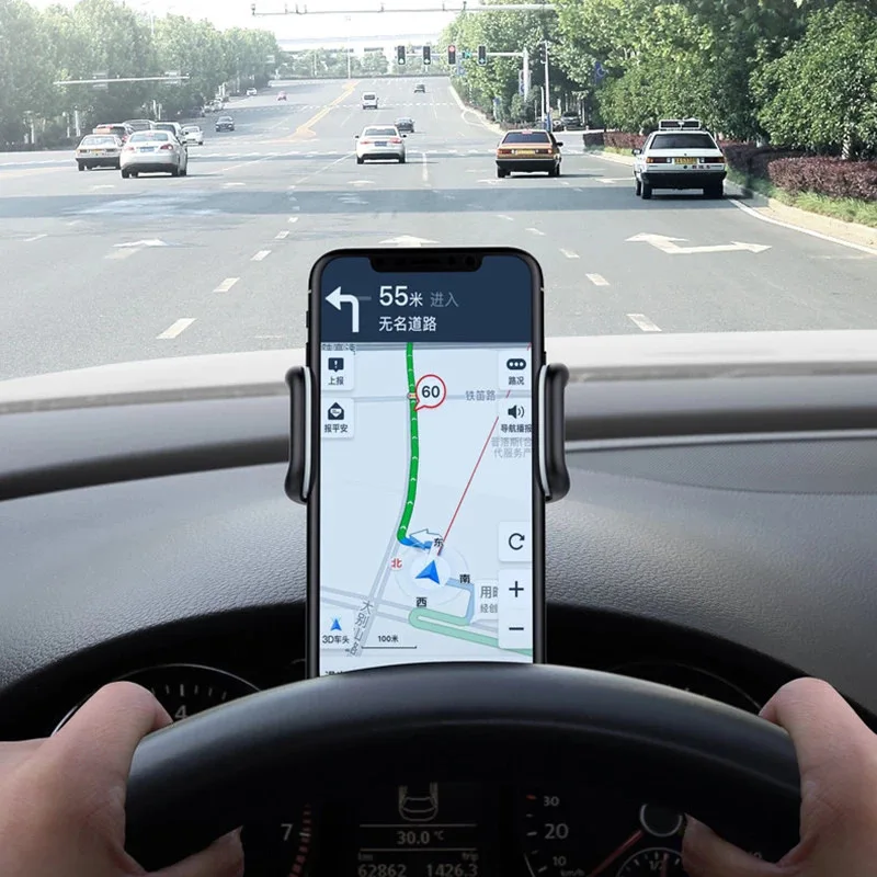 360 ° Obrotowy uchwyt samochodowy na telefon Uniwersalne stojaki na smartfony Stojak samochodowy Wspornik deski rozdzielczej do automatycznego