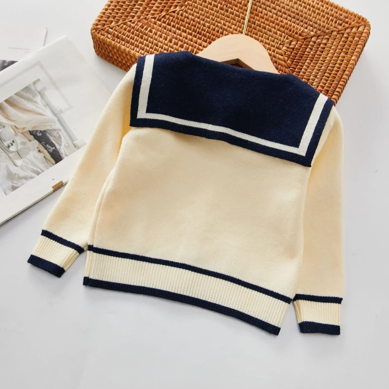 Baby Girl Clothes Sets Autumn Winter Warm Knitted Sweaters Cardigan Tops+skirt Two Piece Children Clothing Suits Girls Outfits